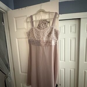 Elegant Lace Top Dress